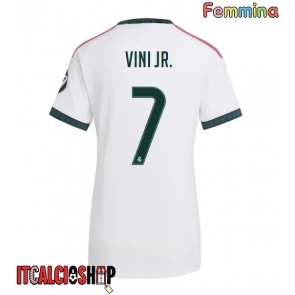Real Madrid Vinicius Junior #7 Prima Maglia Femmina 2026-27 Manica Corta Real Madrid Vinicius Junior #7 Prima Maglia Femmina 2026-27 Manica Corta